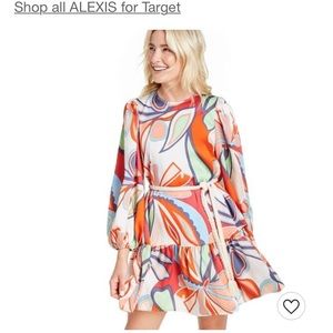 Alexis for Target Mixed Floral Rope Dress